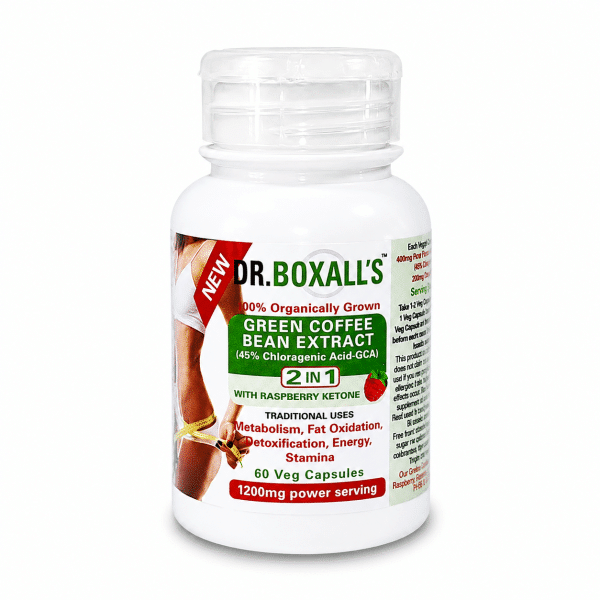 Dr Boxall's - Green Coffee Bean With Raspberry Ketones