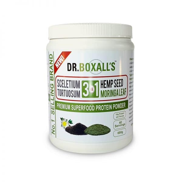 Dr Boxall's - Sceletium Moringa & Hemp Powder 600g - wellness supplement